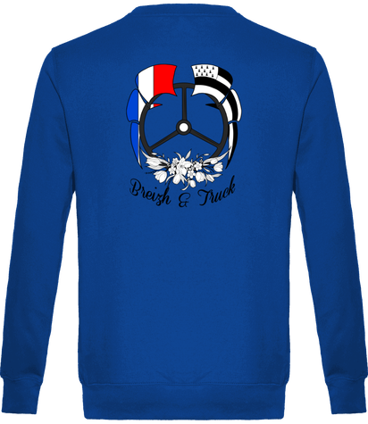 * Broderie * Sweat sans capuche unisexe volant 3 branches