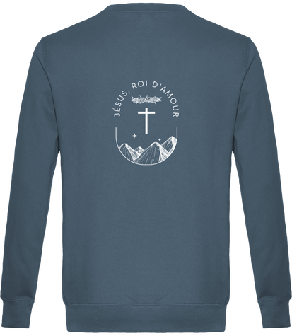 Pull - Jésus, roi d'amour BLANC