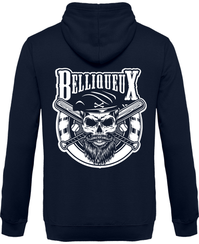 Sweat Belliqueux - Marquage Logo Dos
