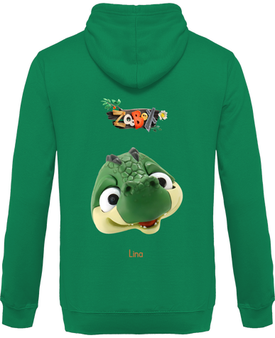 Sweat-shirt Adulte Lina la Crocodile – Édition Officielle Zoobox