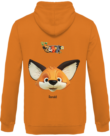 Sweat-shirt Adulte Renald le Renard – Édition Officielle Zoobox