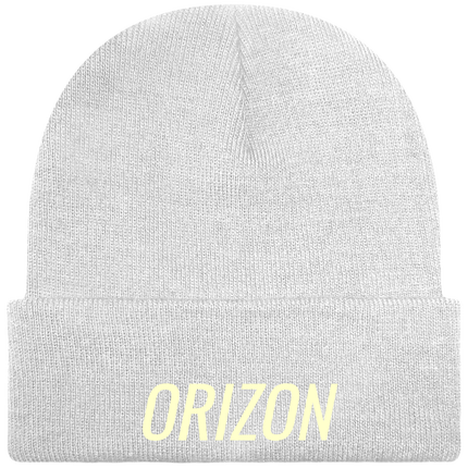 Bonnet beannie classique brodés ''orizon'' first collection hiver 2017/2018