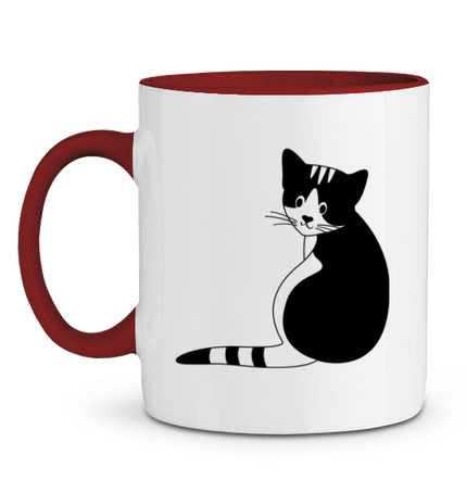 Mugs théme chat assis