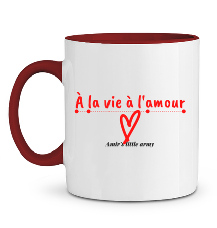 Mug A la vie à l'amour
