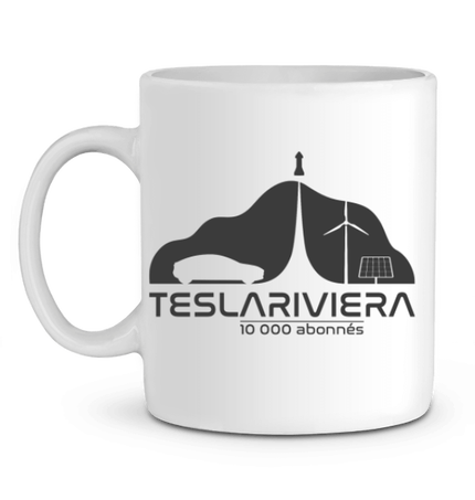 Mug Dark logo - Edition Limitée 10 000 abonnés - Gaucher