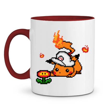 Mug Pikario Feu