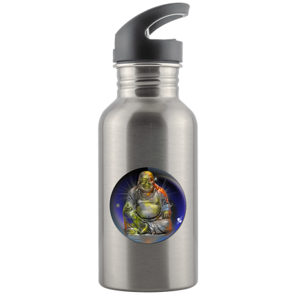 Gourde en Acier Inoxidabe 500ml - Petit Bouddha rieur 1 par Cartsandra B
