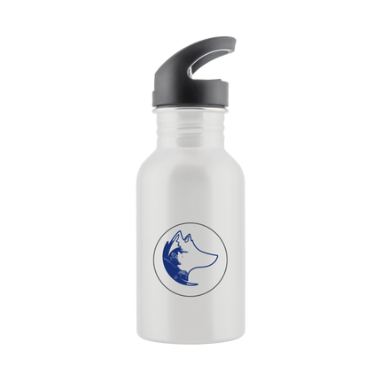 Gourde acier inox logo