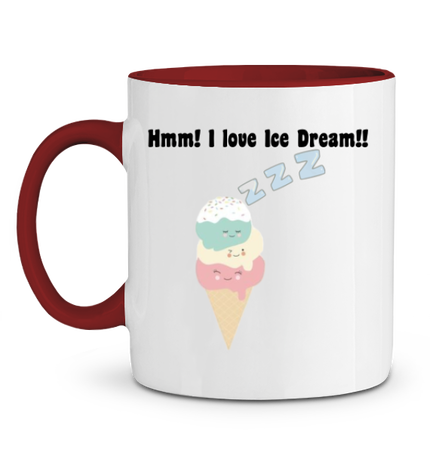 Mug bicolore ice dream