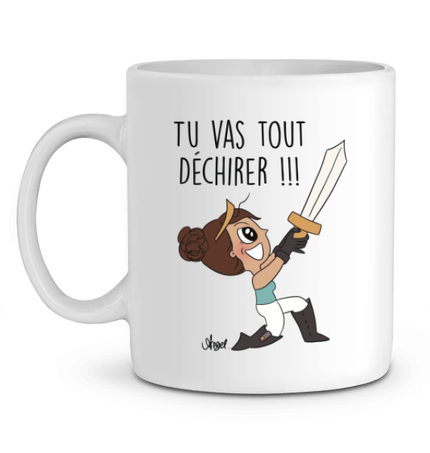 Mug Tu vas tout déchirer