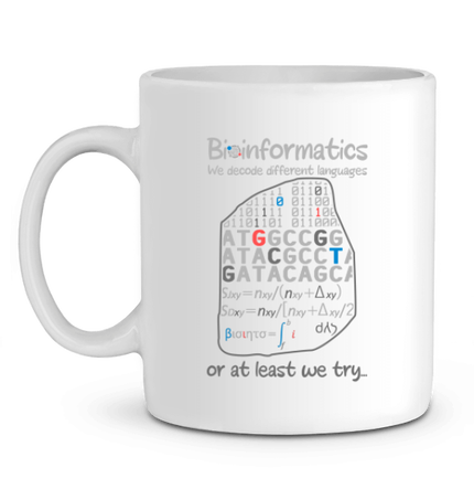 Mug blanc - Version Pierre de rosette
