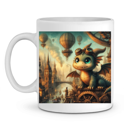 Dragon steampunk - image côté gauche