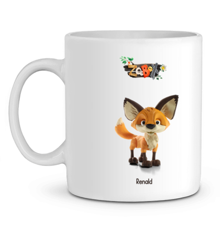 Mug Renald le Renard – Édition Officielle Zoobox