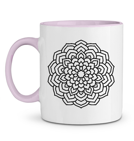 Taza mandala color 