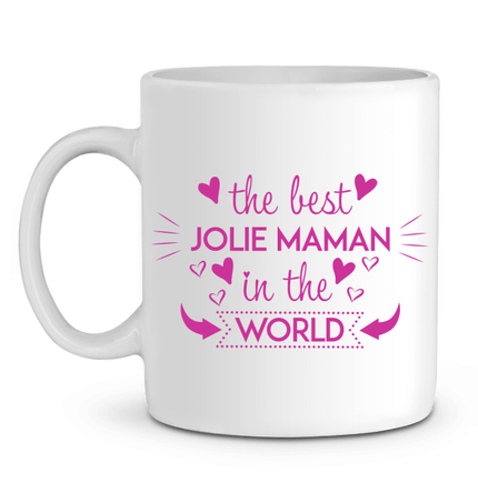Mug Jolie Maman Pink