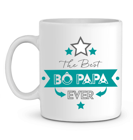 Mug Bô Papa Green Gray 