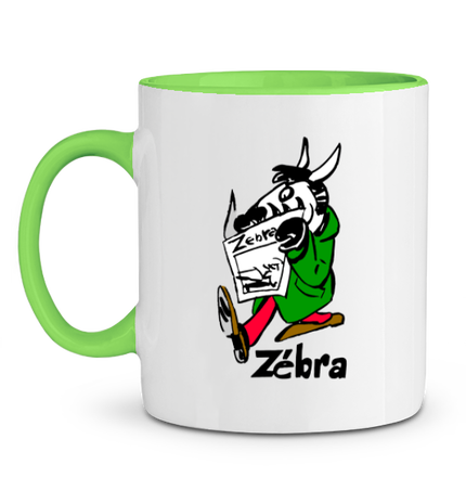 Mug fanzine bande dessinée Zébra