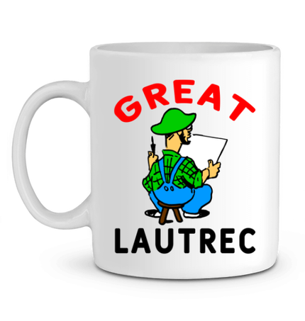 Mug tasse café caricature peintre Toulouse Lautrec Montmartre